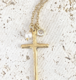 VB&CO Designs VB&CO Cross Necklace