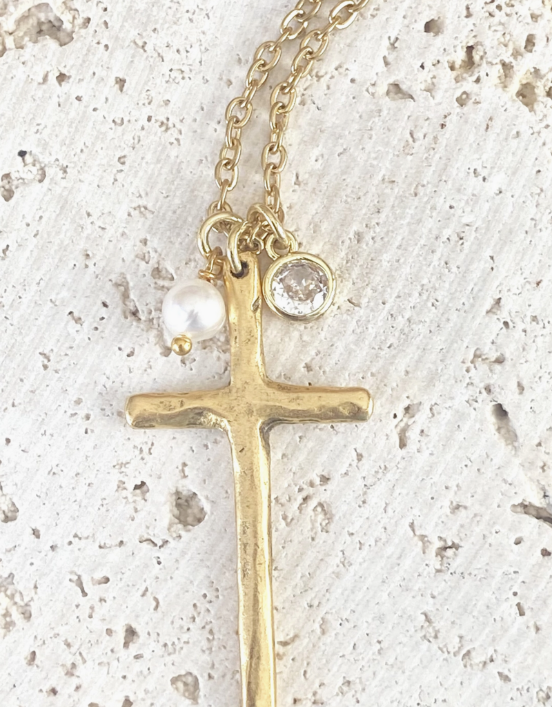 VB&CO Designs VB&CO Cross Necklace