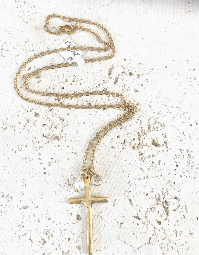 VB&CO Designs VB&CO Cross Necklace