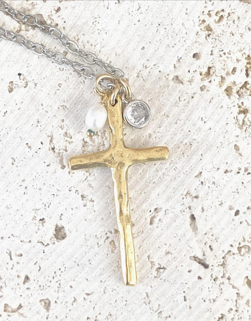VB&CO Designs VB&CO Cross Necklace