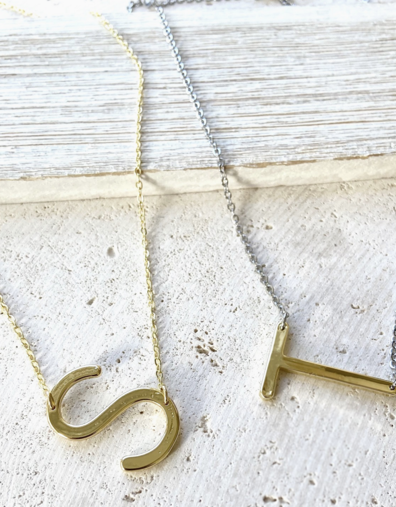 VB&CO Designs VB & CO Initial Necklace