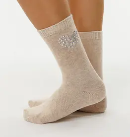 LimLim Limlim Heart Crystal Cashmere Blend