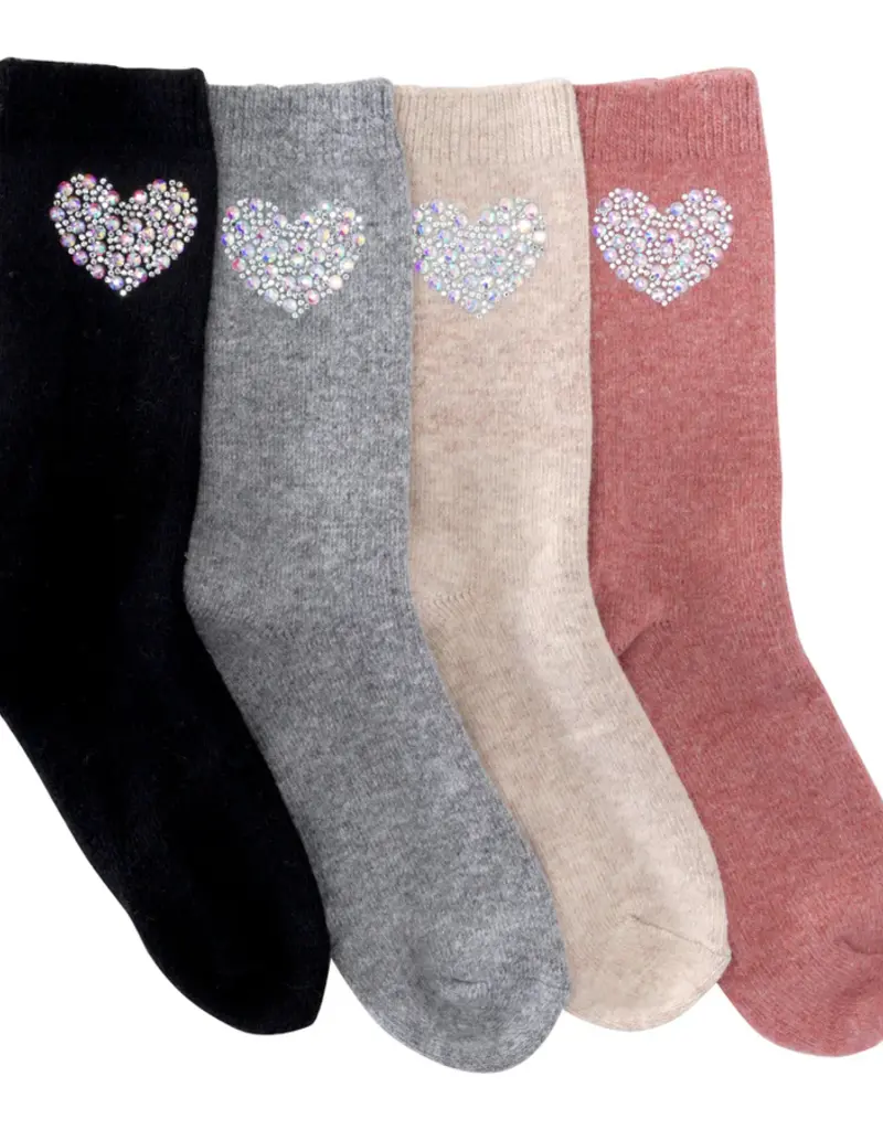 LimLim Limlim Heart Crystal Cashmere Blend