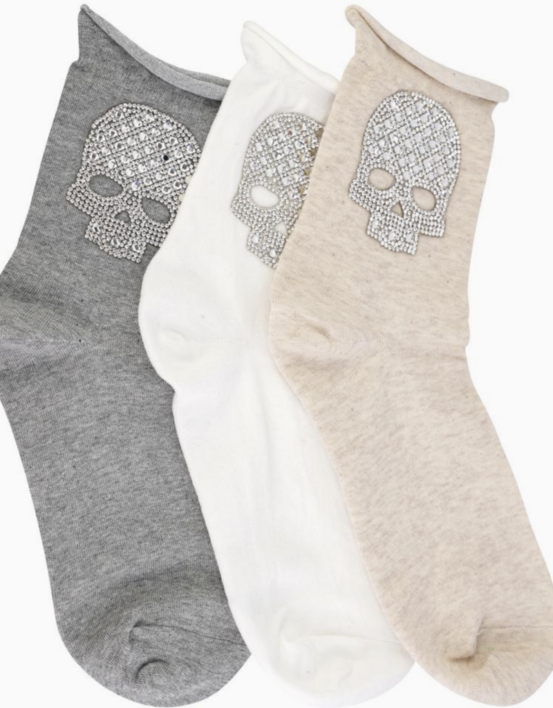 LimLim Limlim Skull Socks