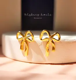 HolyBang HolyBang Jewelry- Dainty Bow Earrings