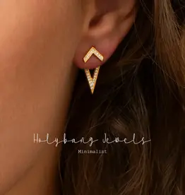 HolyBang HolyBang Jewelry- Chevron Ear Jackets