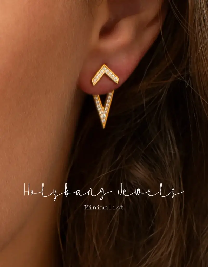 HolyBang HolyBang Jewelry- Chevron Ear Jackets