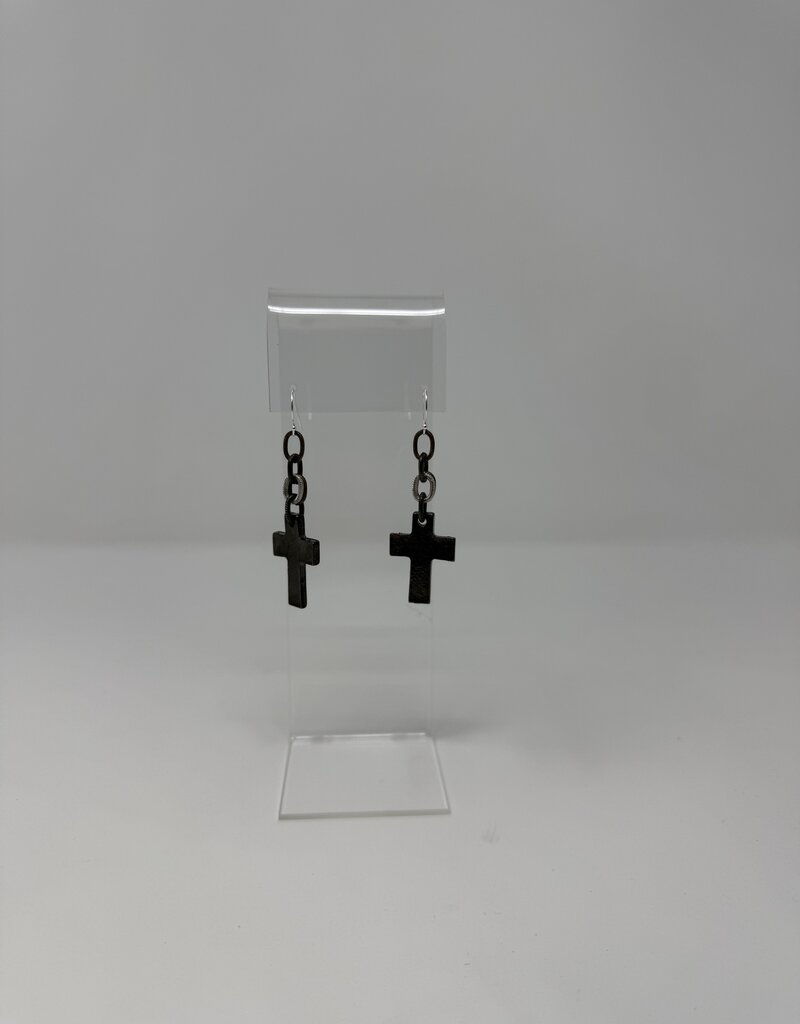 diana warner Diana Warner Tri Cross Earring