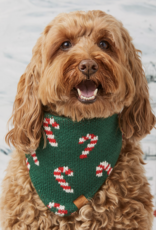 Foggy Dog Foggy Dog Candy Cane Knit Bandana