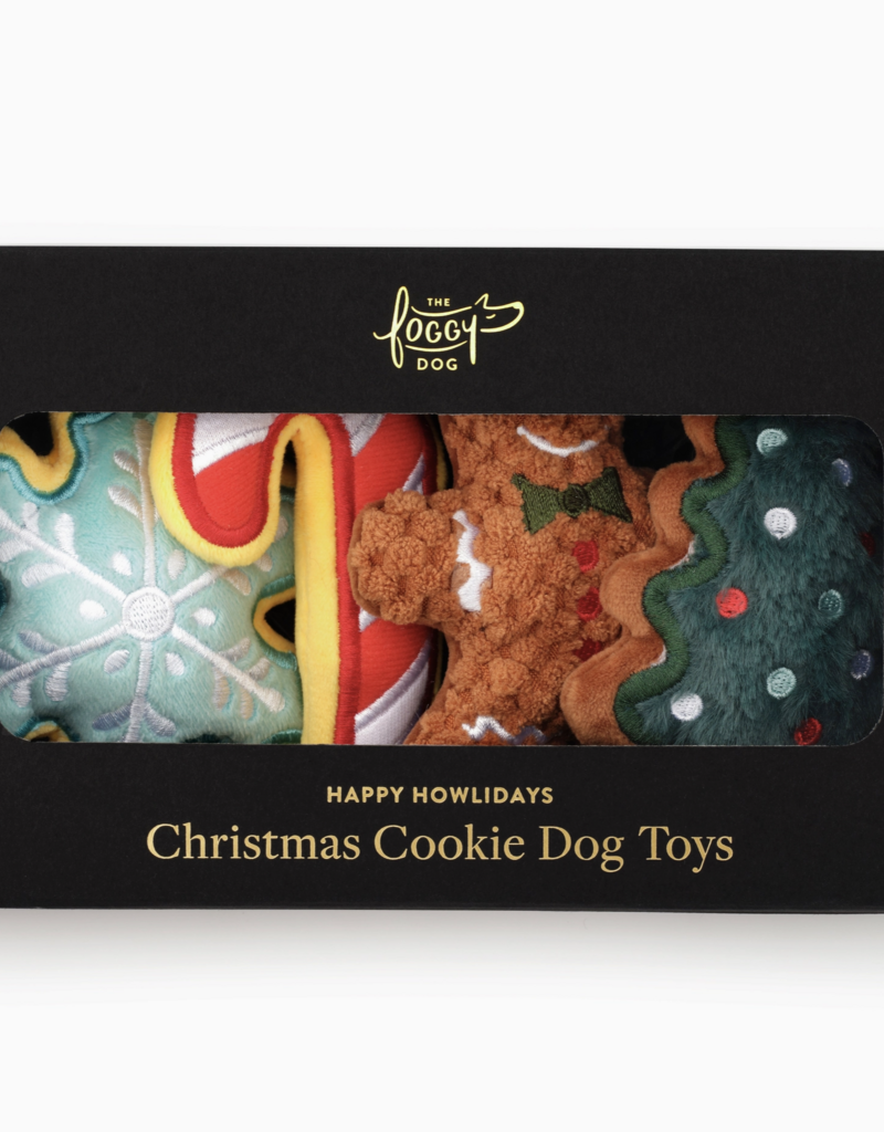 Foggy Dog Foggy Dog Christmas Cookie Dog Toy Set