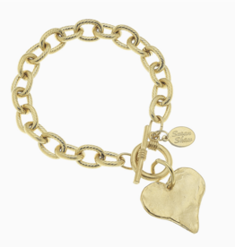 susan shaw Susan Shaw- Heart Toggle Bracelet