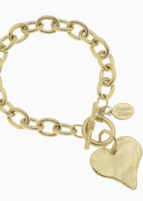 susan shaw Susan Shaw- Heart Toggle Bracelet