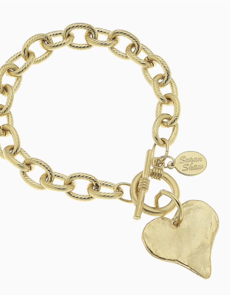susan shaw Susan Shaw- Heart Toggle Bracelet