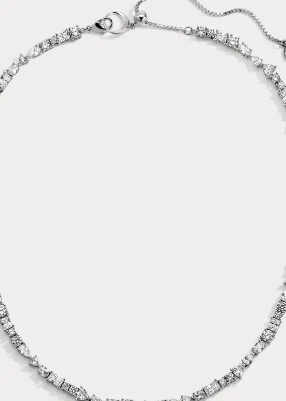 Lili Claspe Mavis Tennis Necklace