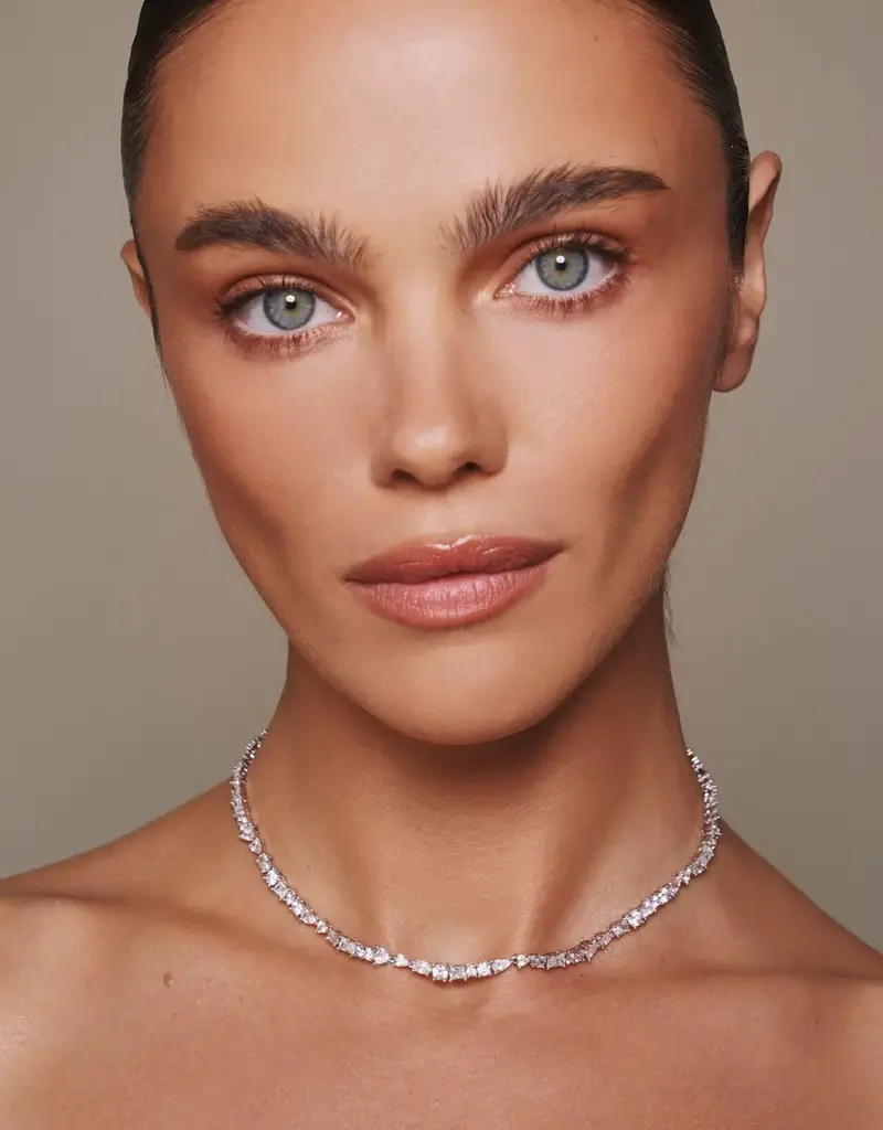 Lili Claspe Mavis Tennis Necklace