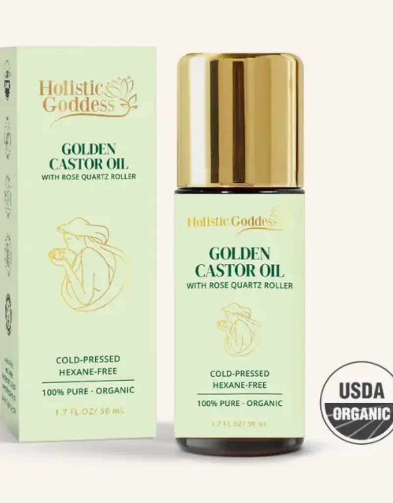 Holistic Goddess Organic Golden Castor Oil Roll-on