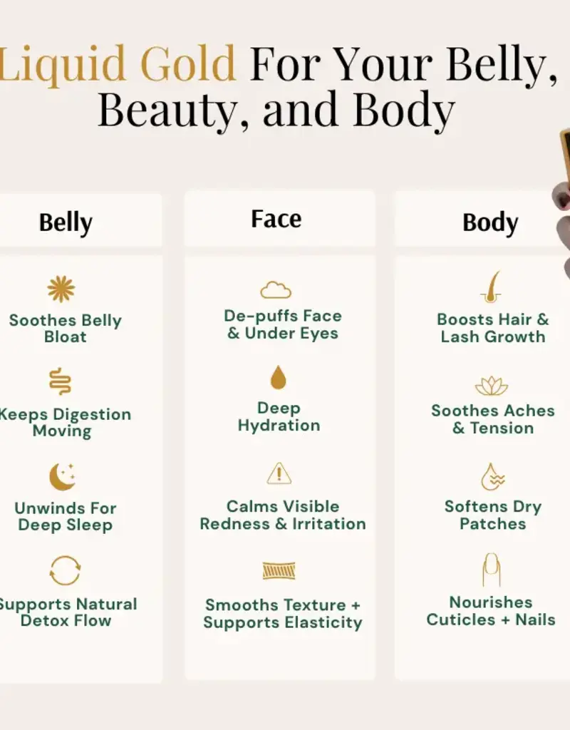 Holistic Goddess Organic Golden Castor Oil Roll-on