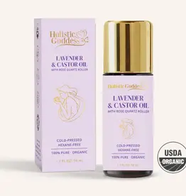 Holistic Goddess Organic Castor Oil Roll-on With Lavender