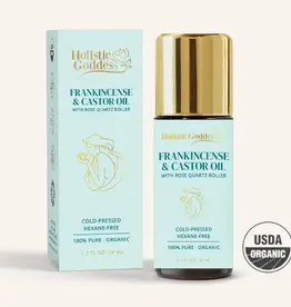 Organic Castor Oil Roll-on With Frankincense