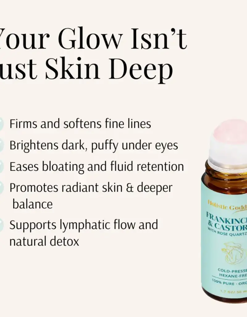 Organic Castor Oil Roll-on With Frankincense