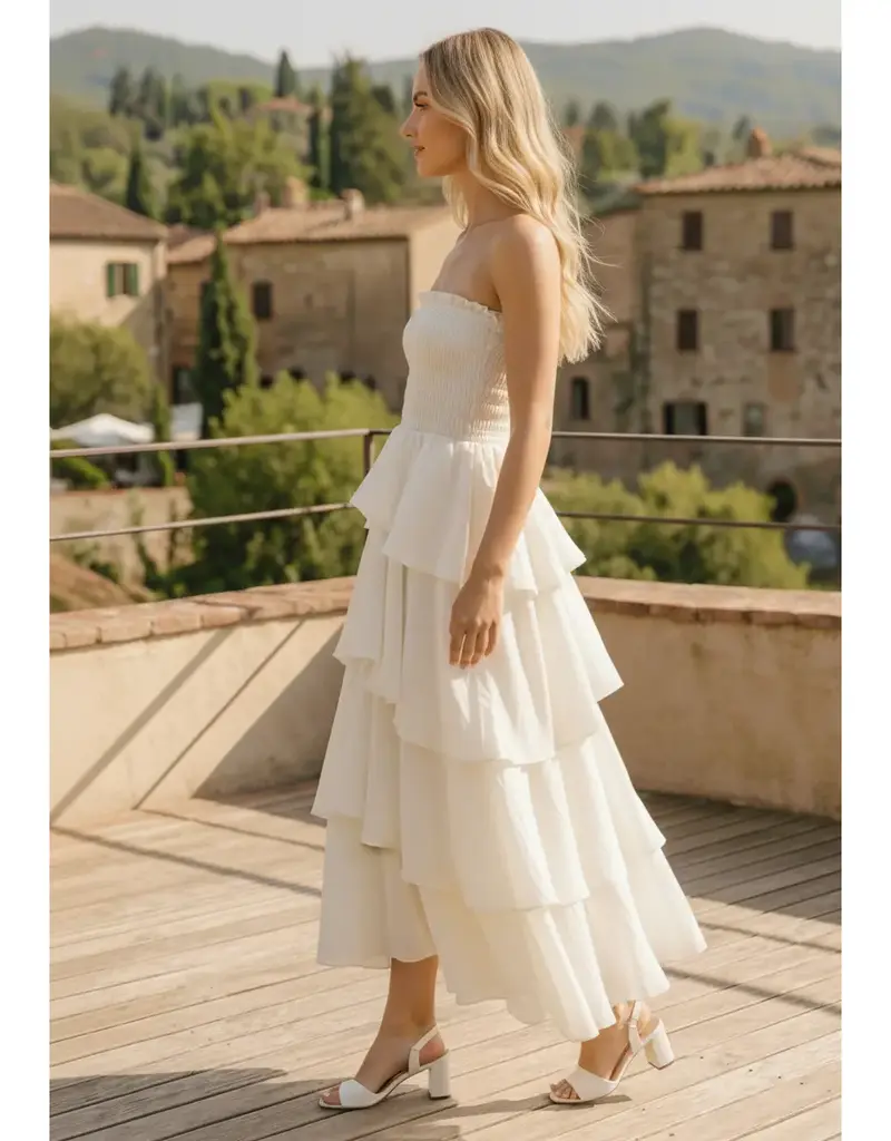 klesis Klesis- Layered Maxi Dress