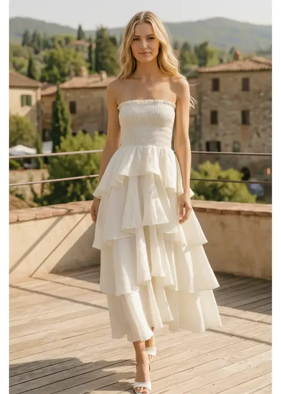 klesis Klesis- Layered Maxi Dress