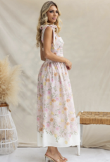 Ninexis Ninexis French Floral Suspender Dress