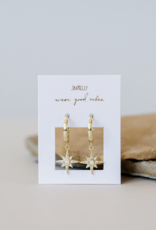 Jax Kelly Jax Kelly Celestial Starburst Mini Hoop