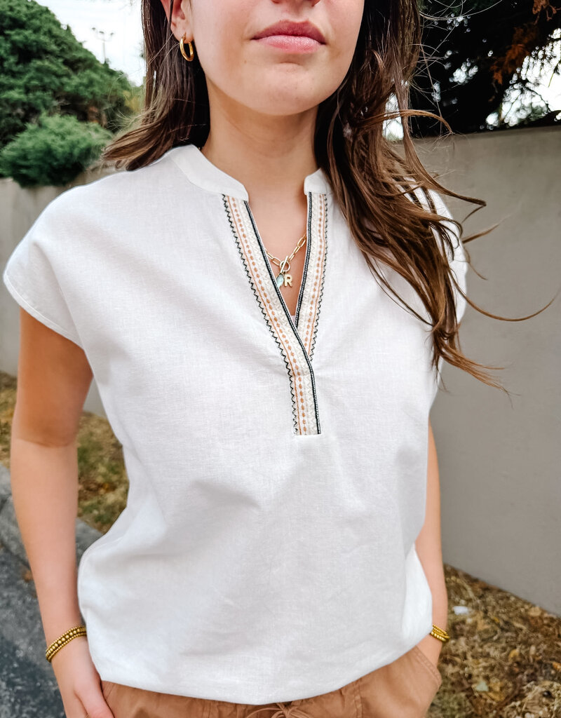 Renuar Renuar R5234 Woven Blouse