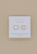 Jax Kelly Jax Kelly- Mother of Pearl Gemstone Stud