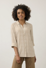 FDJ FDj 7386397 Long Sleeve Striped Tunic