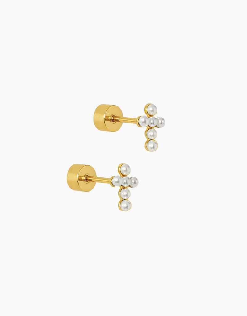 Linny Co Linny Co Screwback Stud Earrings