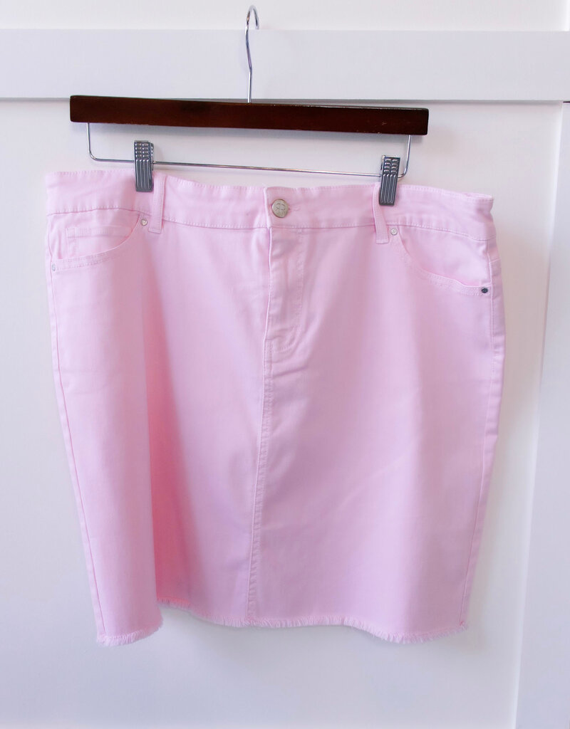 Renuar Renuar R2530 Frayed Skirt