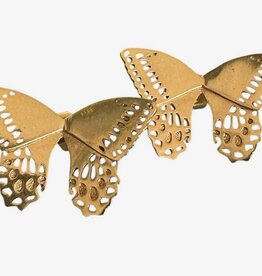 Anokhi Green Anokhi Green- Fluttering Butterfly Earrings- Gold Studs
