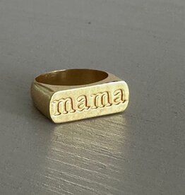 Anokhi Green Anokhi Green- Mama Ring- Sigent Ring