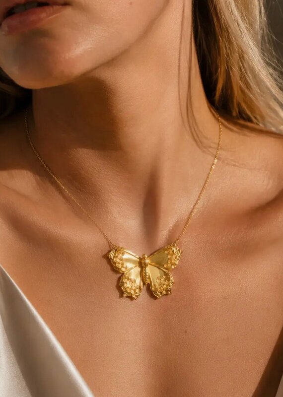 Anokhi Green Anokhi Green -Butterfly Necklace