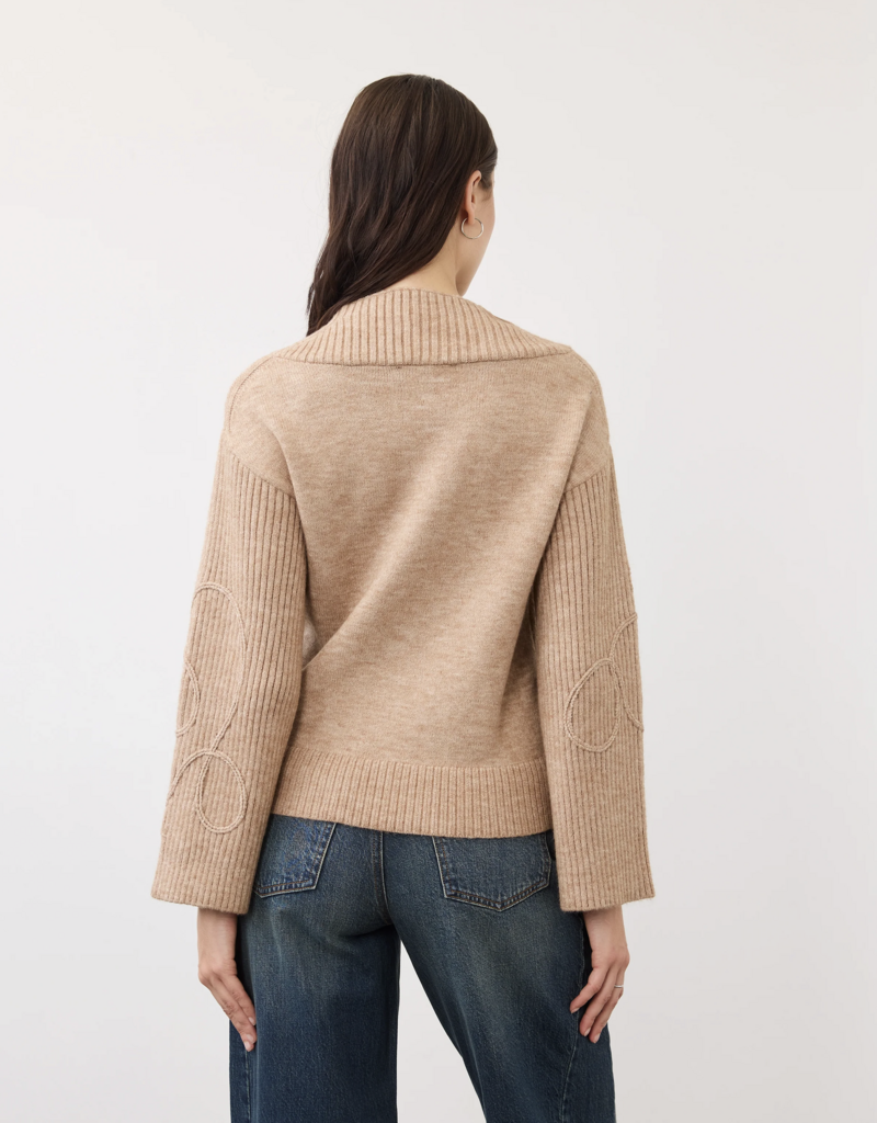 FDJ FDJ 1023706  LIght Carmael Sweater