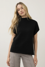 FDJ FDJ 1012203 Ottoman Cap Sleeve Sweater
