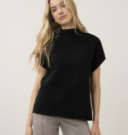 FDJ FDJ 1012203 Ottoman Cap Sleeve Sweater