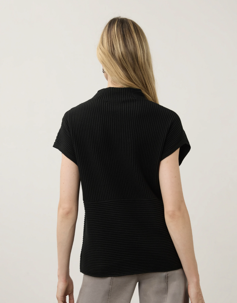 FDJ FDJ 1012203 Ottoman Cap Sleeve Sweater