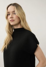 FDJ FDJ 1012203 Ottoman Cap Sleeve Sweater