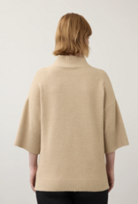FDJ FDJ 1189223 Mock Neck Lightweight Sleeve Sweater