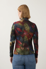 FDJ FDJ 3642126 Long Sleeve Mock Neck Top