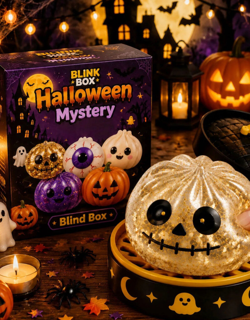 Heart Shake Halloween Goast Dumplings