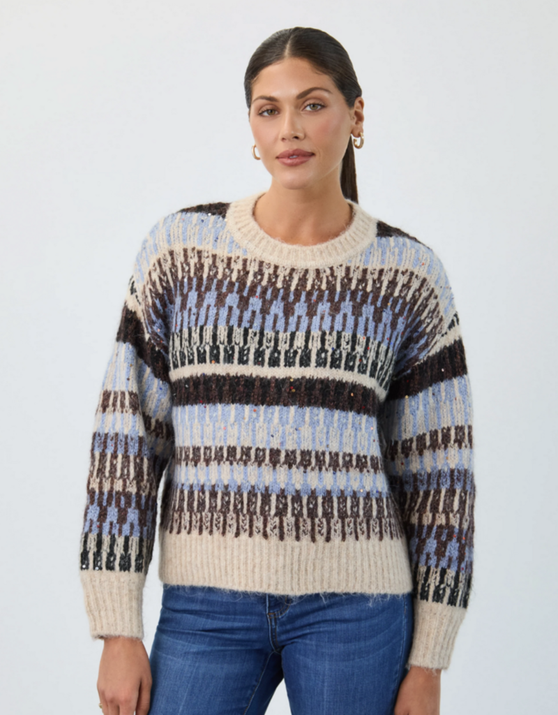 FDJ FDJ 189561 Jacquard Sweater