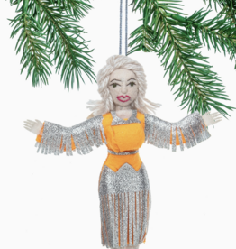Silk Road Bazaar Silk Road Bazaar- "Country Time" Dolly Parton Ornament
