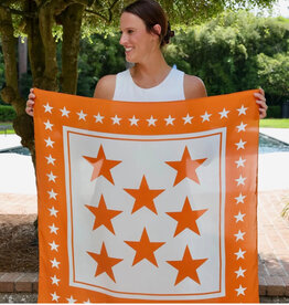 Caroline Hill Fitzgerald Star Scarf Large