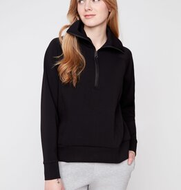 Renuar R7813 69N black Knit Top