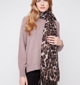 Renuar R0033-903  Chocom Chocolate Knit Scarf