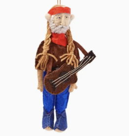 Silk Road Bazaar Silk Road Bazaar- Willie Nelson Ornament